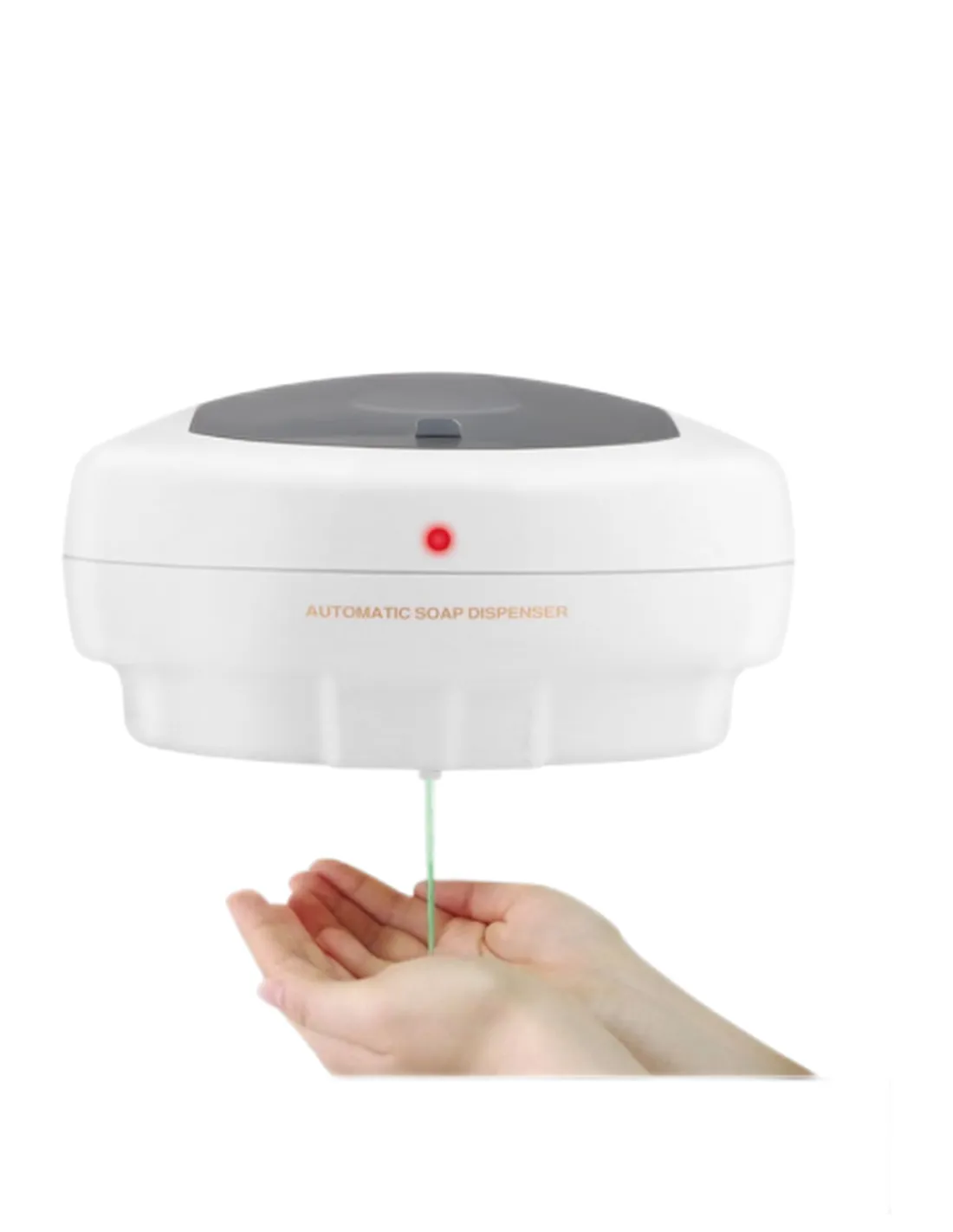 Dispenser Sapone Gel Mani Automatico con Fotocellula Sensore Infrarossi  