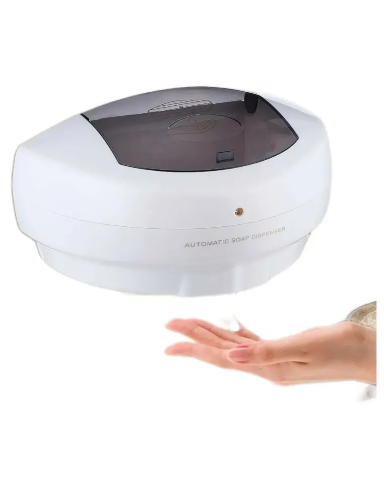 Dispenser Sapone Gel Mani Automatico con Fotocellula Sensore Infrarossi  