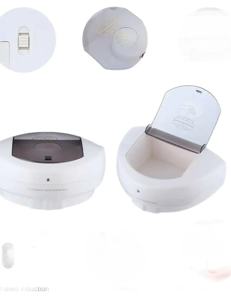 Dispenser Sapone Gel Mani Automatico con Fotocellula Sensore Infrarossi