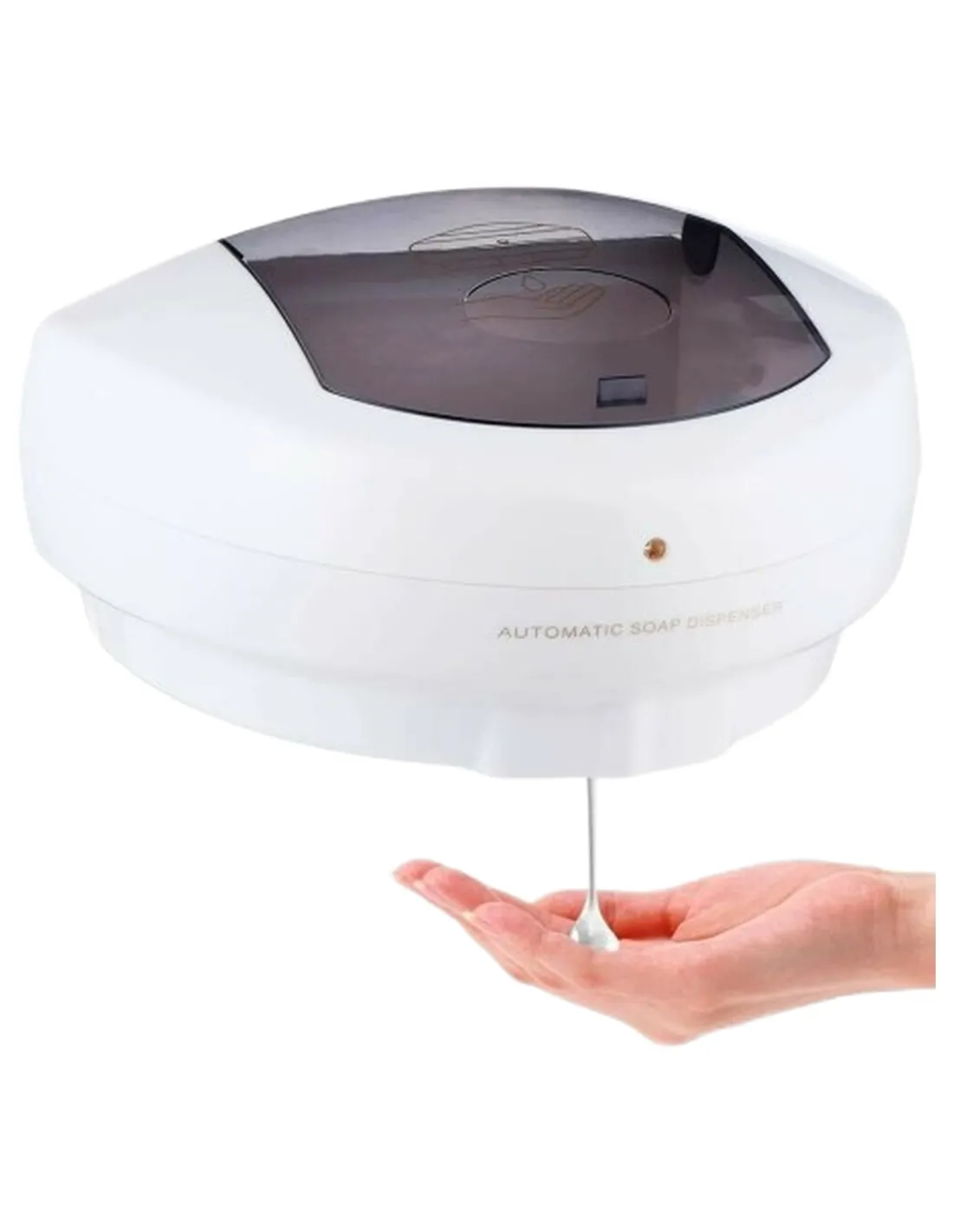 Dispenser Sapone Gel Mani Automatico con Fotocellula Sensore Infrarossi  