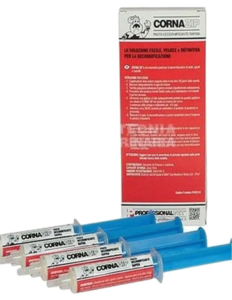 Cornazip confezione da 5 siringhe  