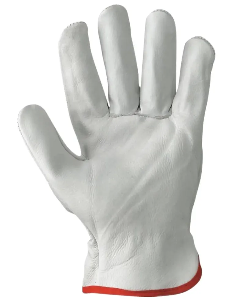 Guanto Pelle Fiore Ovino Dorso 9  