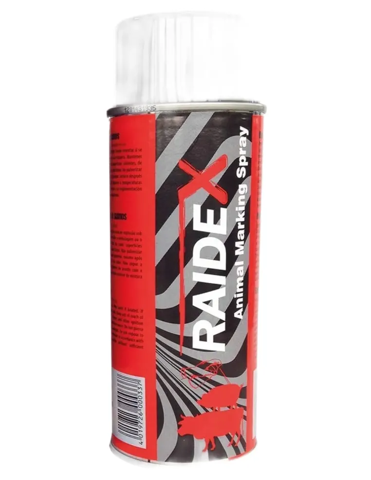 Spray Segnabestiame Raidex 200 Ml Rosso  