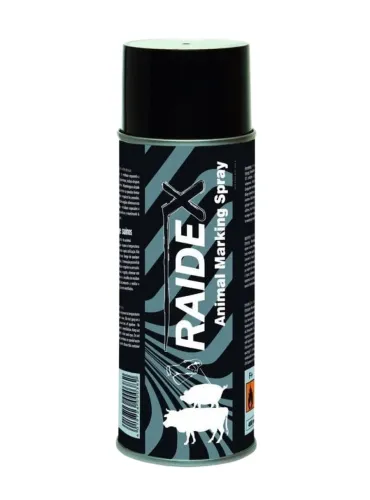Spray Segnabestiame Raidex 400 Ml Nero  