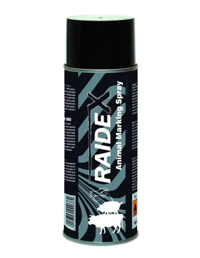 Spray Segnabestiame Raidex 400 Ml Nero  