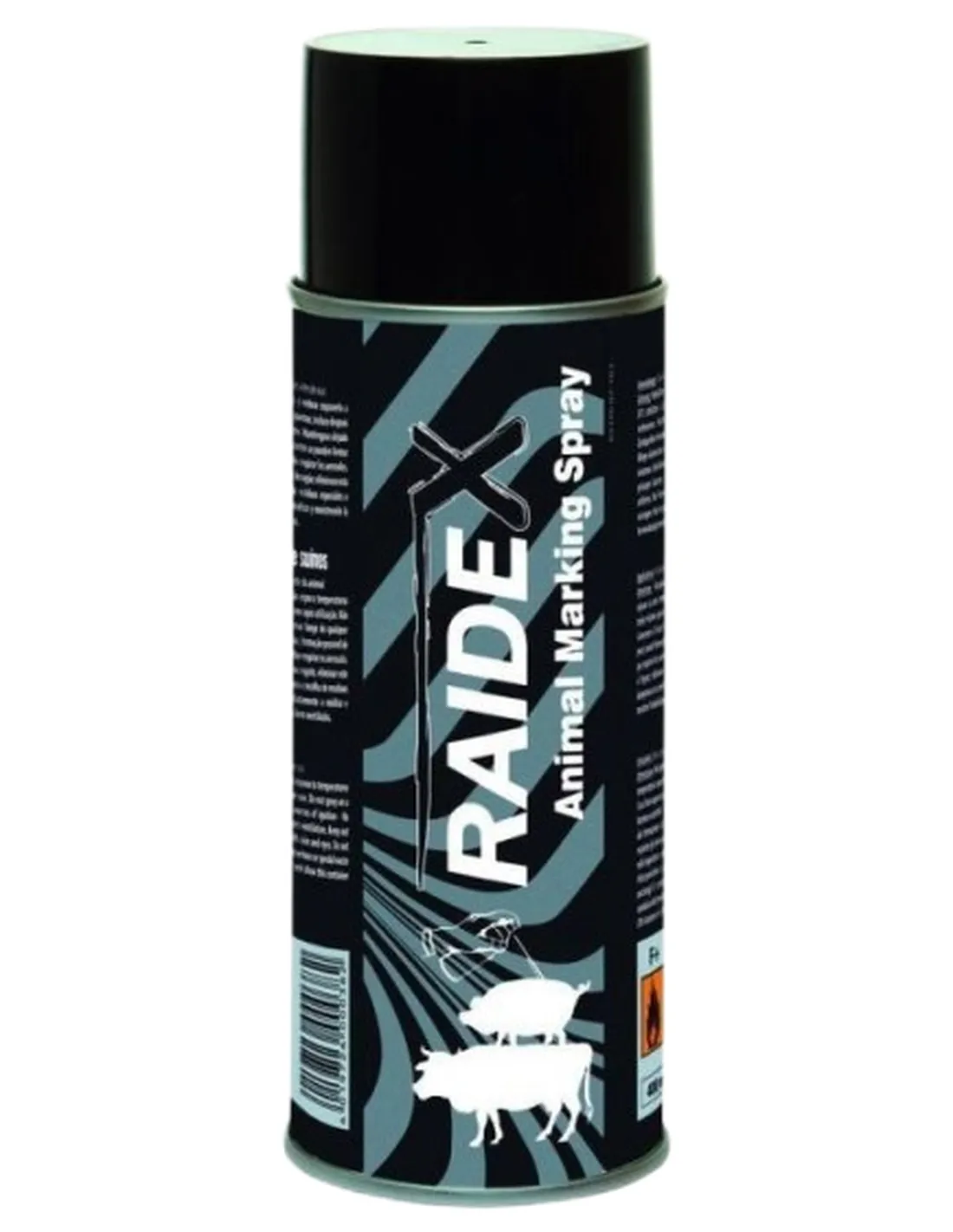 Spray Segnabestiame Raidex 400 Ml Nero  