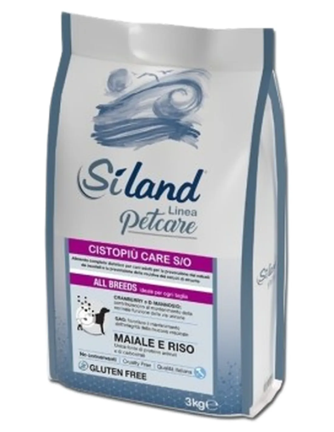 Siland Cistopiù maiale e riso 3 kg  