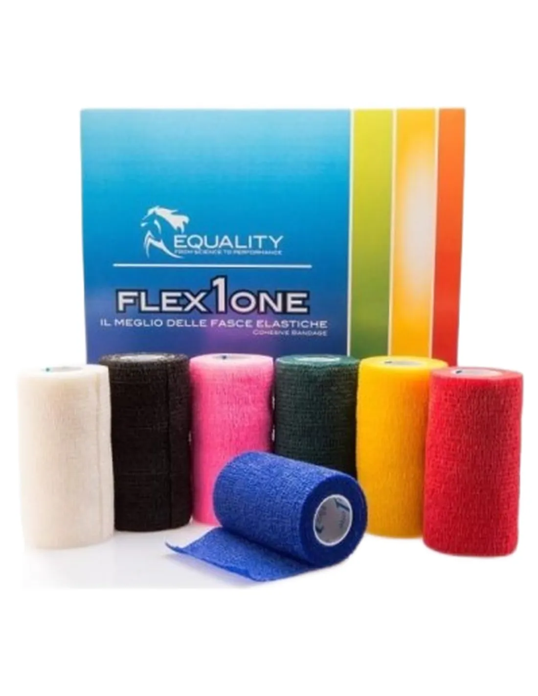 Flex-1-one fascia rossa 10cm Equality  