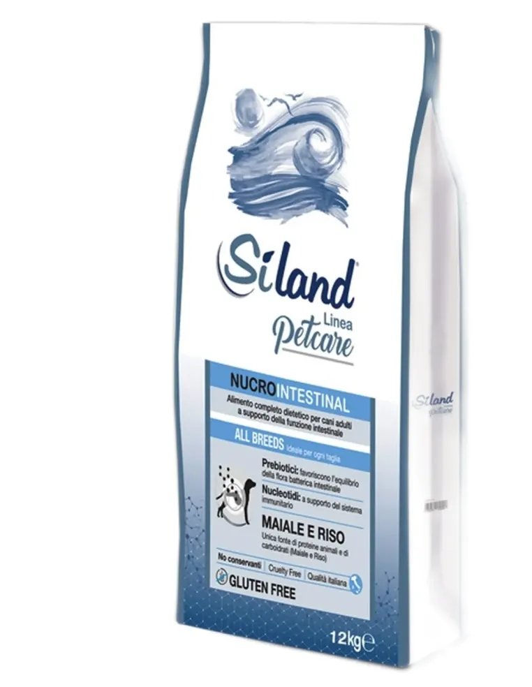 Siland Nucrointestinal maiale e riso 12 kg  