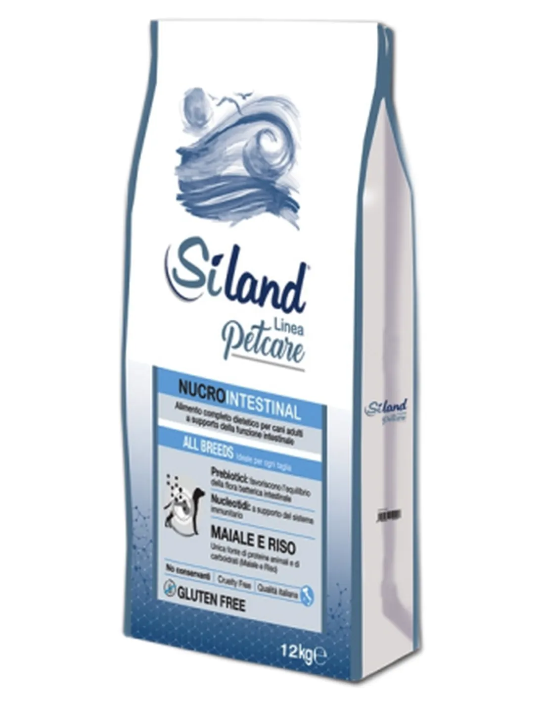 Siland Nucrointestinal maiale e riso 12 kg  
