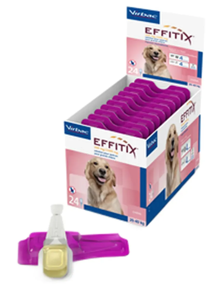 Effitix Large Virbac 268 mg/2400 mg spot-on 24 pipette 4,40 ml  