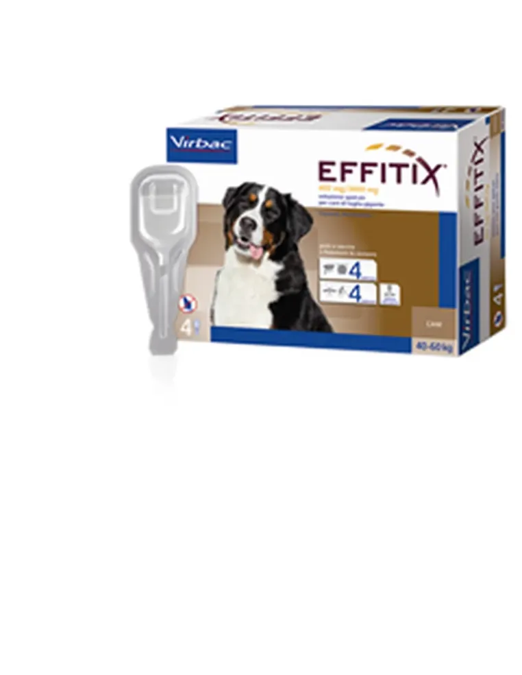 Effitix XLarge Virbac 502 mg/3600 mg spot-on 4 pipette 6,60 ml  