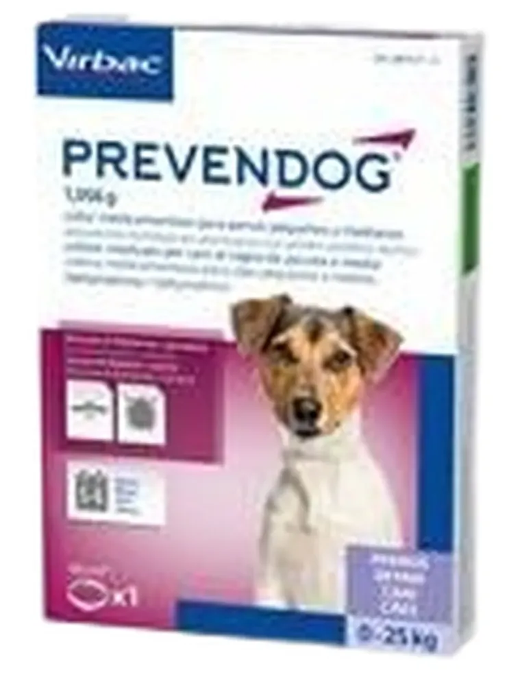 Prevendog cani 0-25 kg collare da 60 cm  