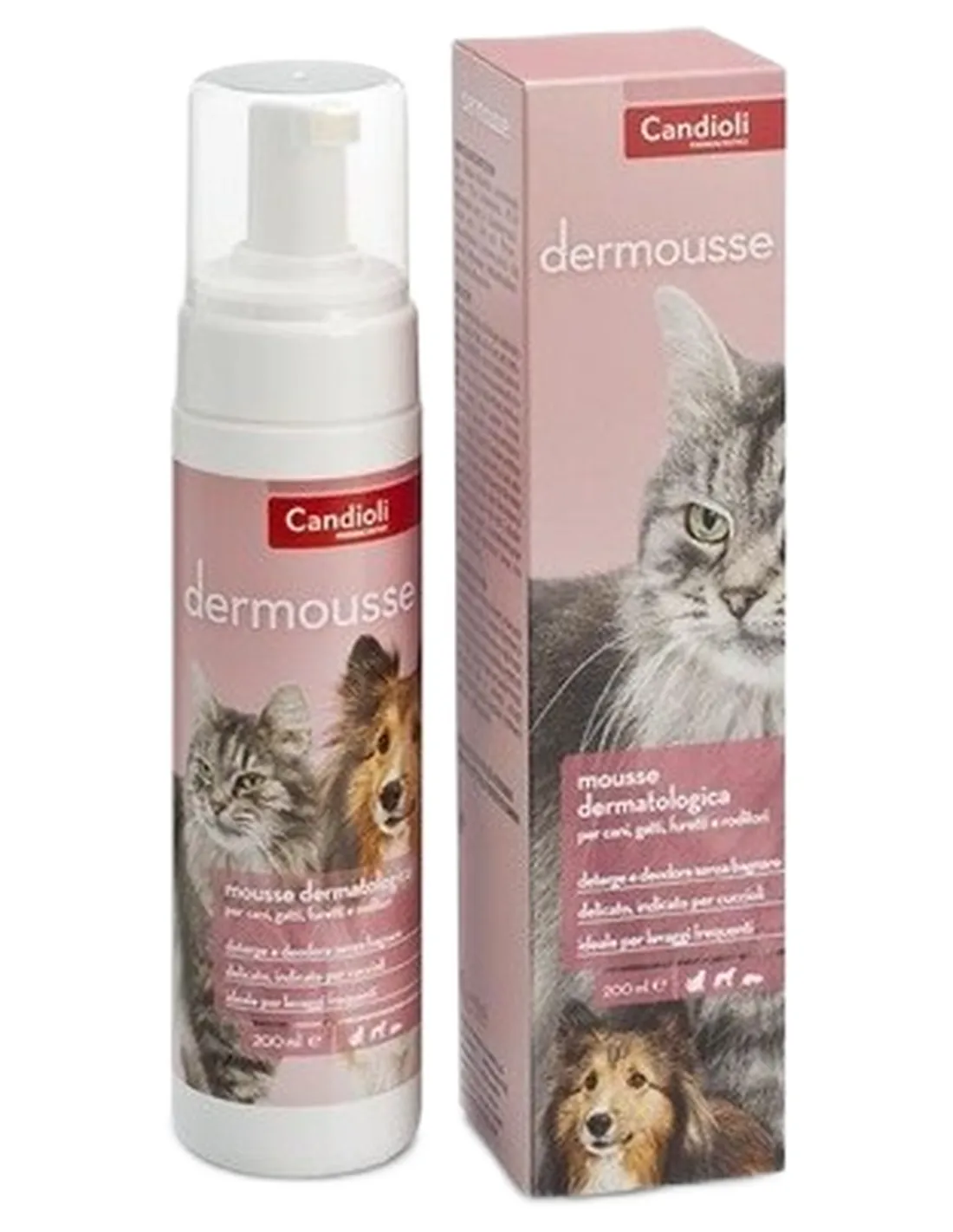 Dermousse Candioli schiuma flacone 200 ml  