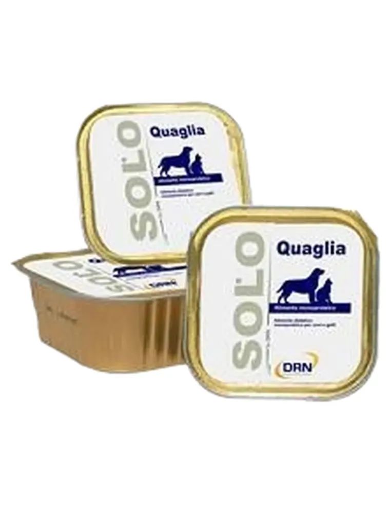 Solo Quaglia DRN per cani e gatti sospensione orale vaschetta da 300 g  