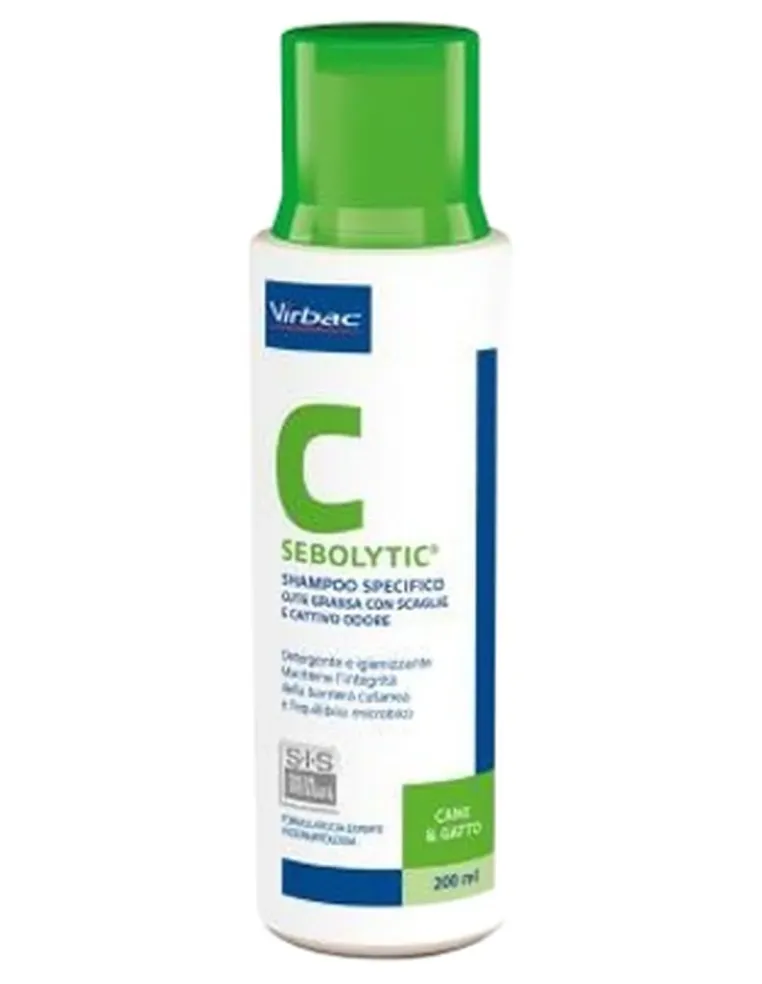 Sebolytic Glyco Virbac shampoo 200 ml  