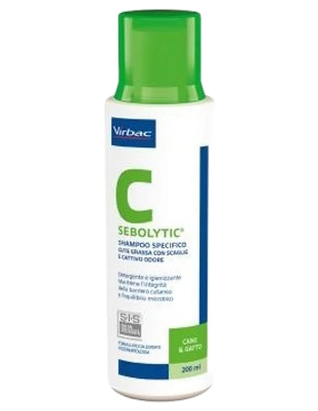 Sebolytic Glyco Virbac shampoo 200 ml  