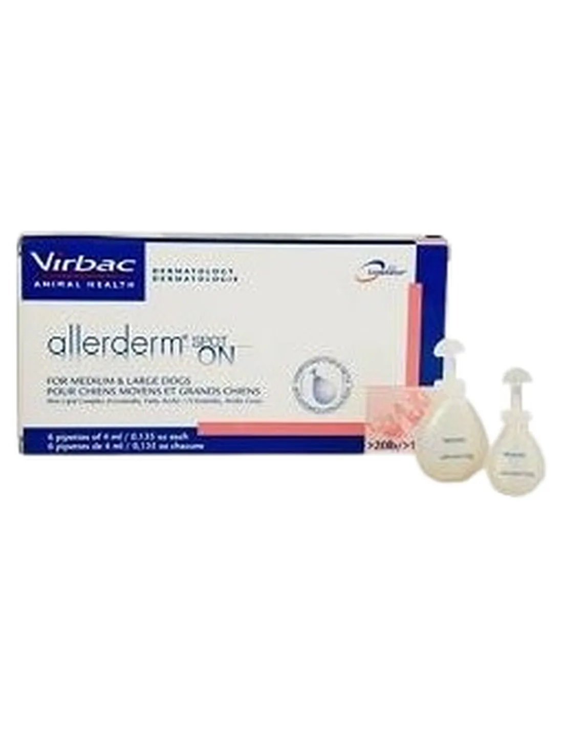 Allerderm Virbac spot on 4 ml 6 pipette  