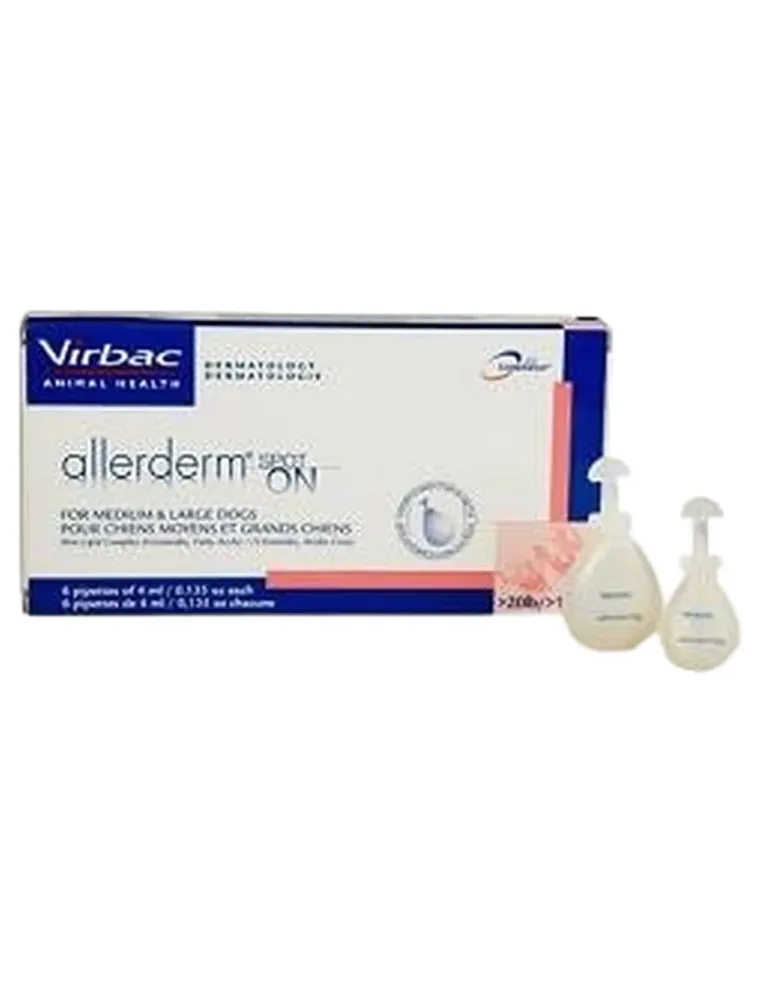 Allerderm Virbac spot on 2 ml 6 pipette  