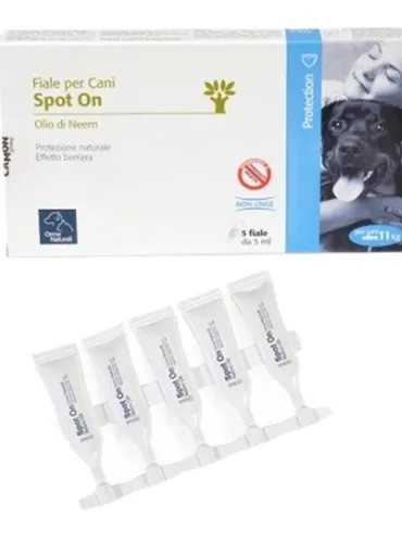 Protection Spot-on Camon cane +10 kg  5 fiale 5 ml  