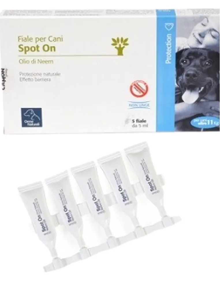 Protection Spot-on Camon cane +10 kg  5 fiale 5 ml  