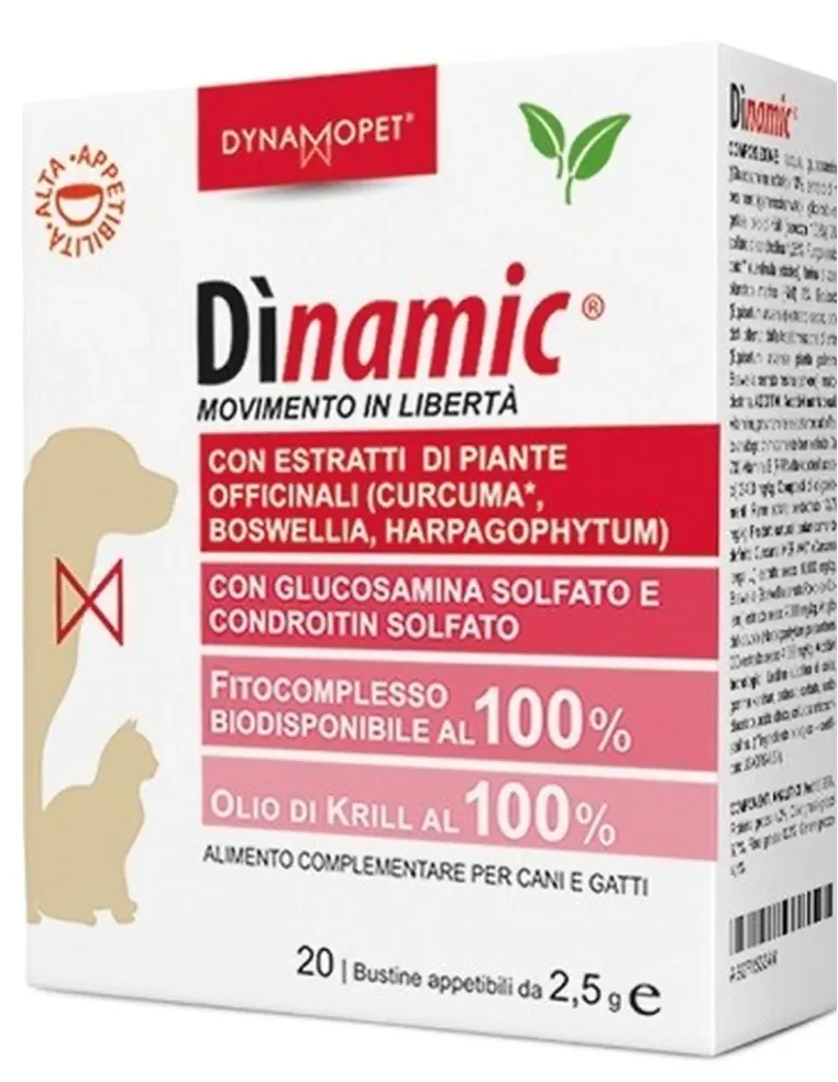 Dynamopet Dinamic 20 bustine 2,5 g  
