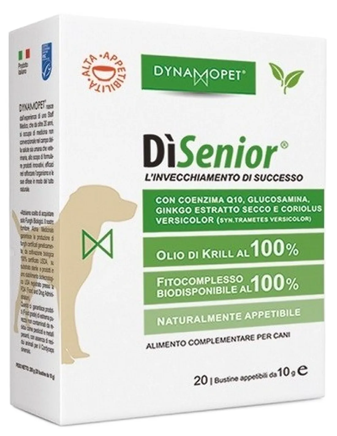 DiSenior, Dynamopet,  20 bustine da 10 g  