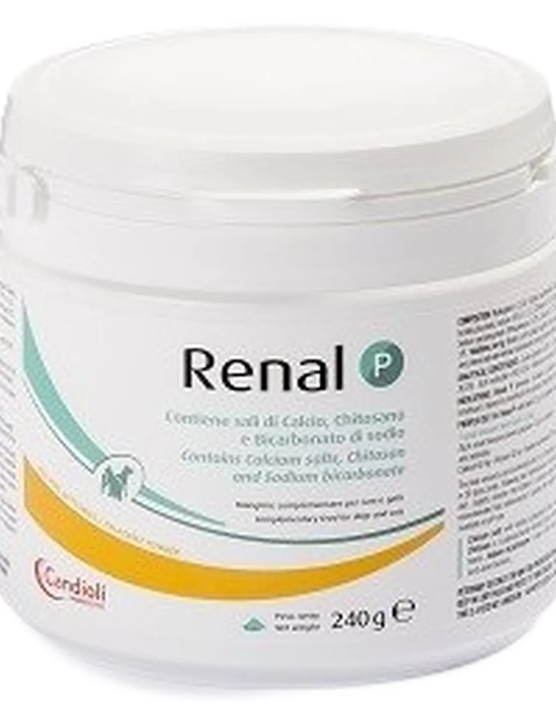 Renal P mangime complementare per cani e gatti 240 g Candioli  