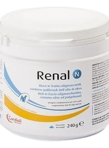 Renal N mangime complementare per cani e gatti 240 g Candioli