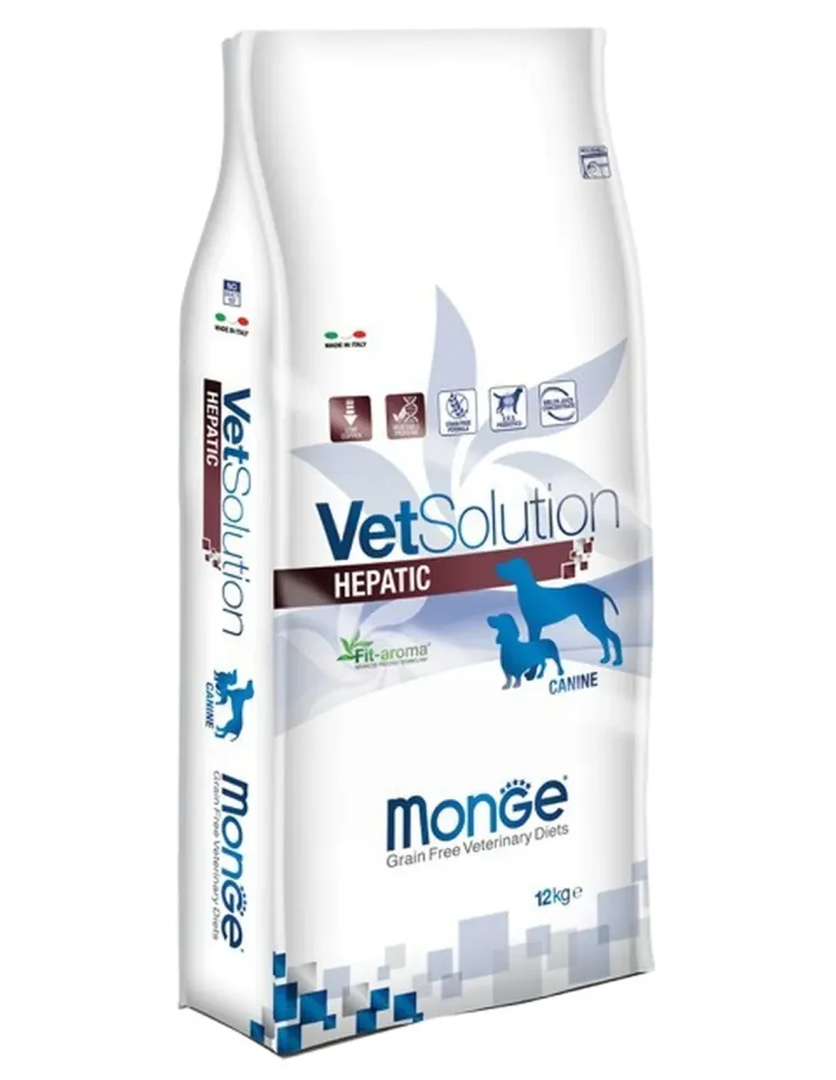 Vetsolution Monge cane hepatic 12 kg  