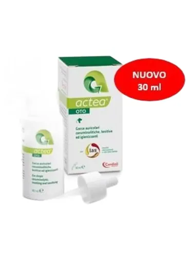 Actea Oto emulsione a uso otologica per cani e gatti 30 ml Candioli  