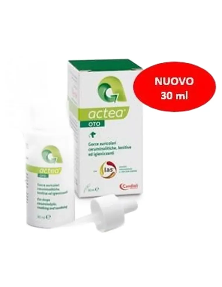 Actea Oto emulsione a uso otologica per cani e gatti 30 ml Candioli  