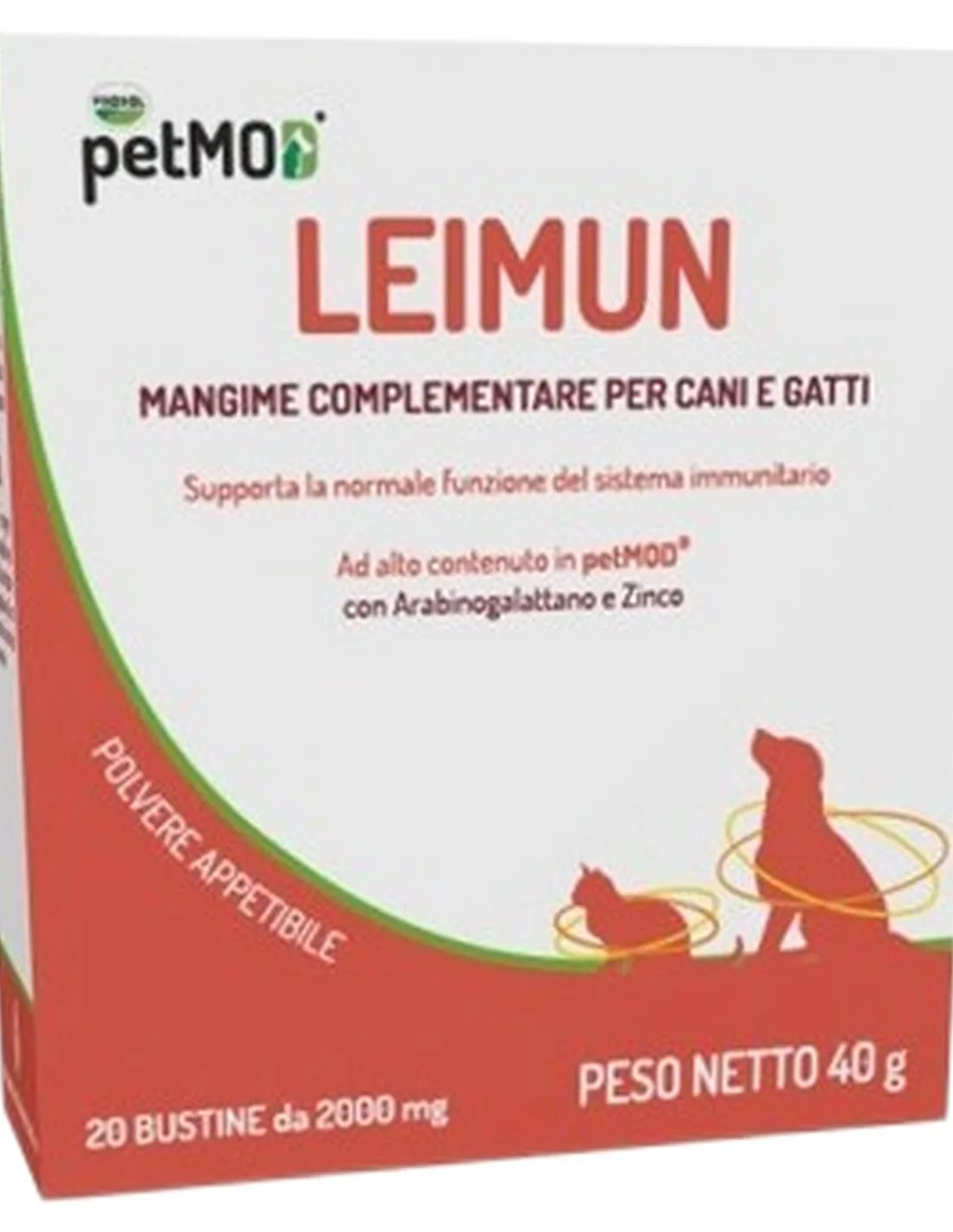 Petmod Leimun Prosol 20 bustine da 2 g - 40 g  