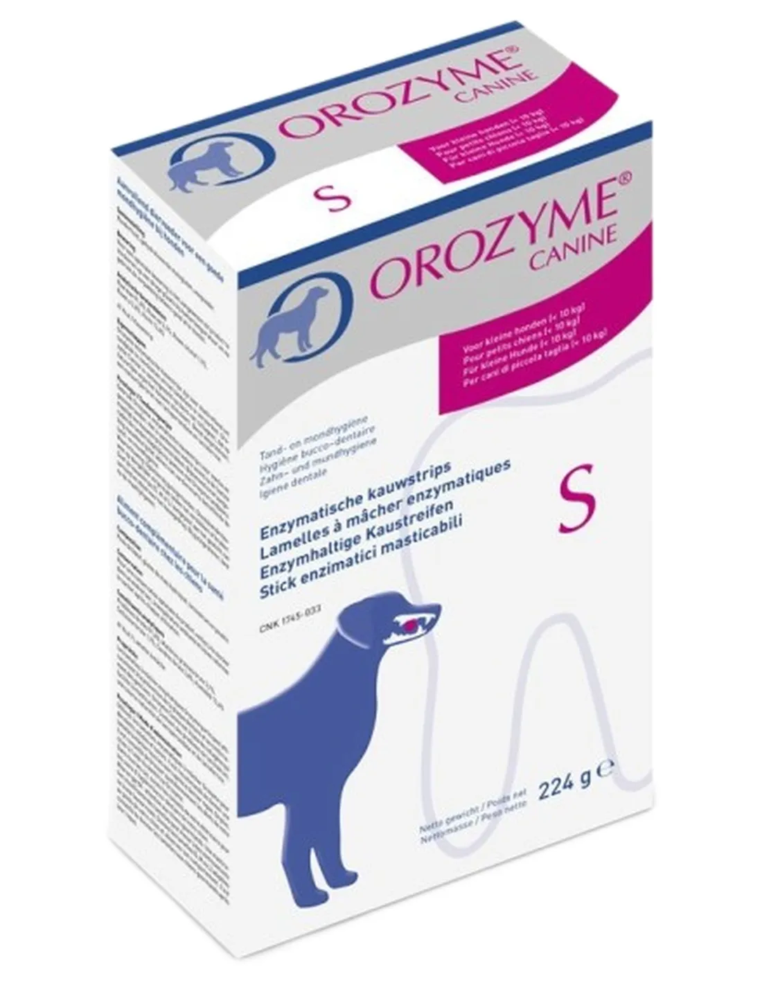 Orozyme Canine Ecuphar 224 g per cani taglia piccola  