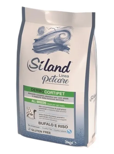 Siland Dermocortipet bufalo e riso 3 kg  