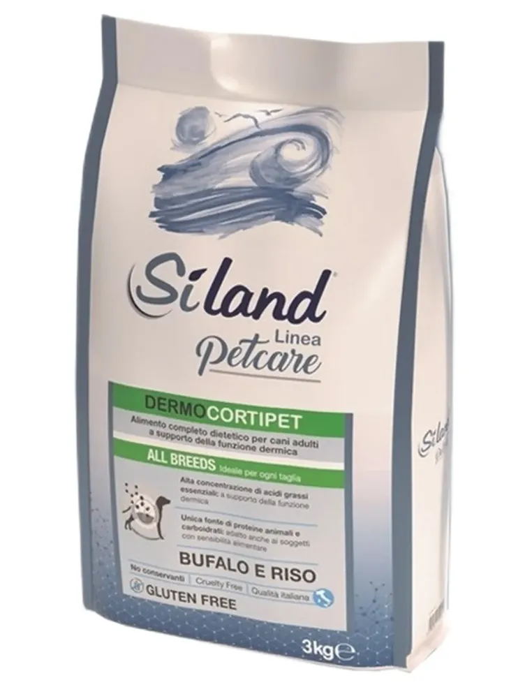 Siland Dermocortipet bufalo e riso 3 kg  