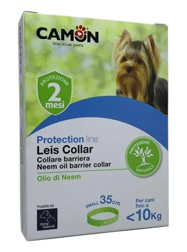 Collare Leis all'olio di neem Camon 35 cm