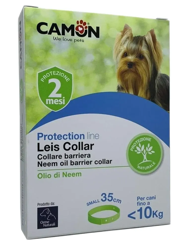 Collare Leis all'olio di neem Camon 35 cm  