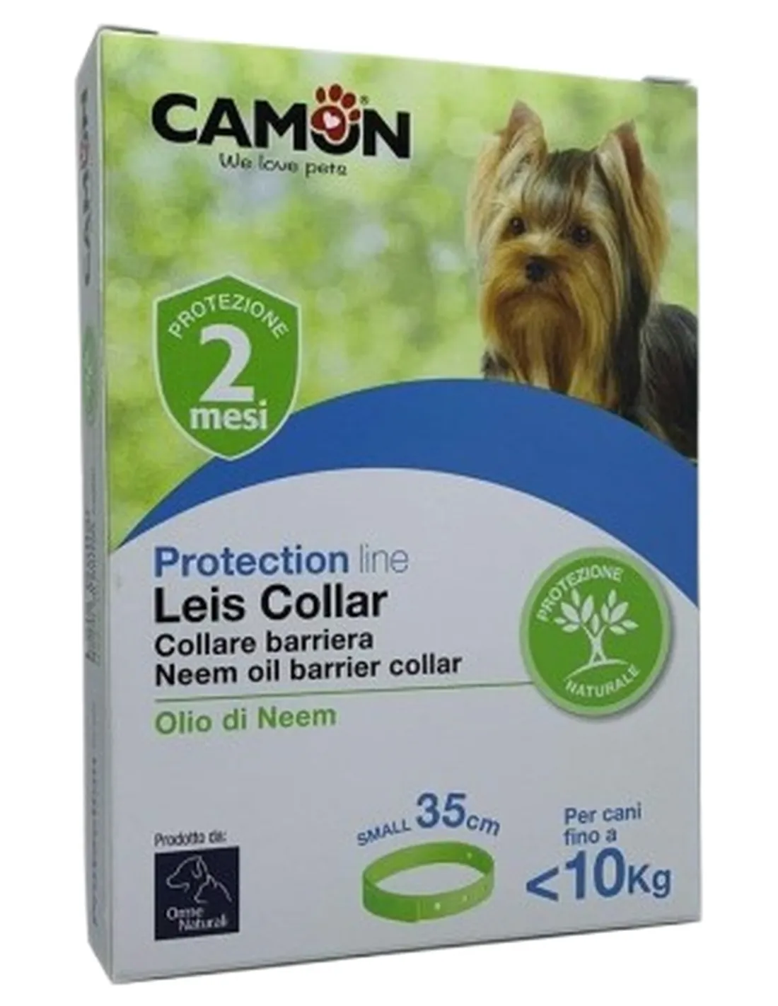 Collare Leis all'olio di neem Camon 35 cm  