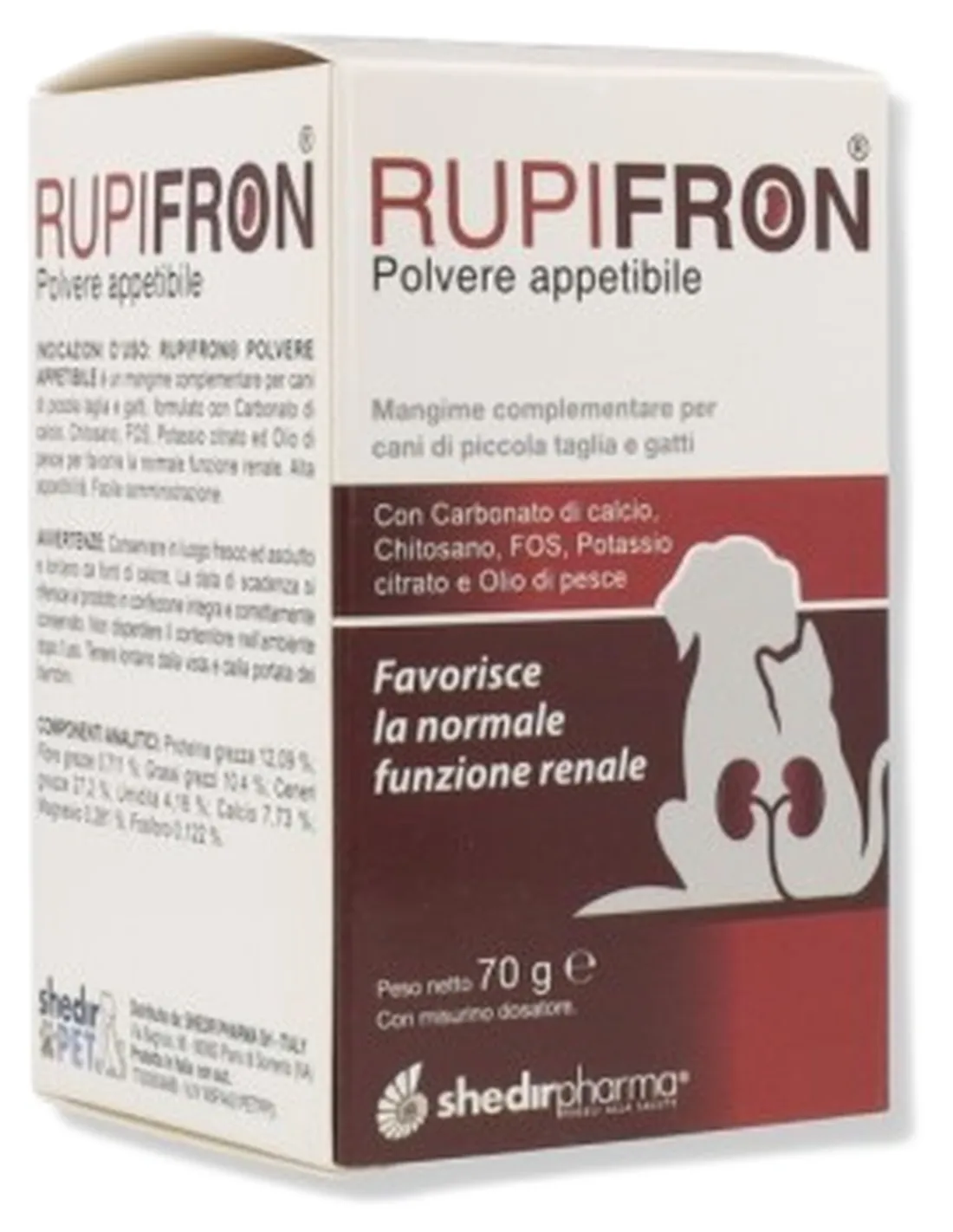 Rupifron polvere Shedir Pharma barattolo 70 g  