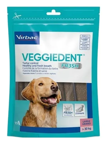 Veggiedent Fr3sh 15 sticks per cani oltre 30 kg Virbac  