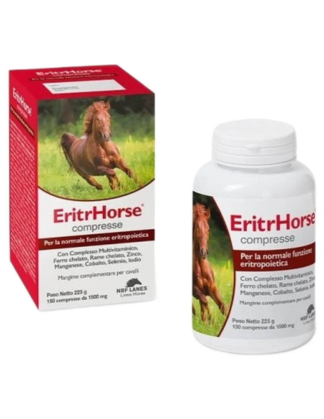 Eritrhorse 150 compresse - 225 g NBF  