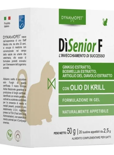 Dynamopet disenior F 20 bustine da 2,5 g  
