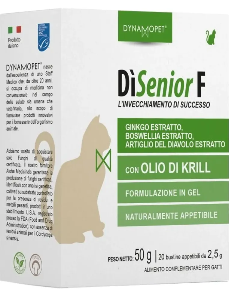 Dynamopet disenior F 20 bustine da 2,5 g  