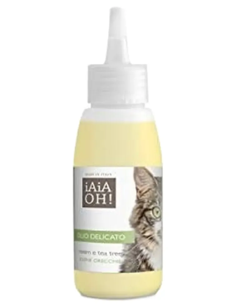 Olio delicato orecchie 75 ml Iaiaoh! Gatto  