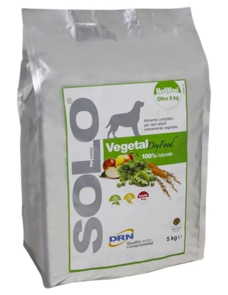 Solo Vegetal Dry Food DRN confezione da 5 kg  