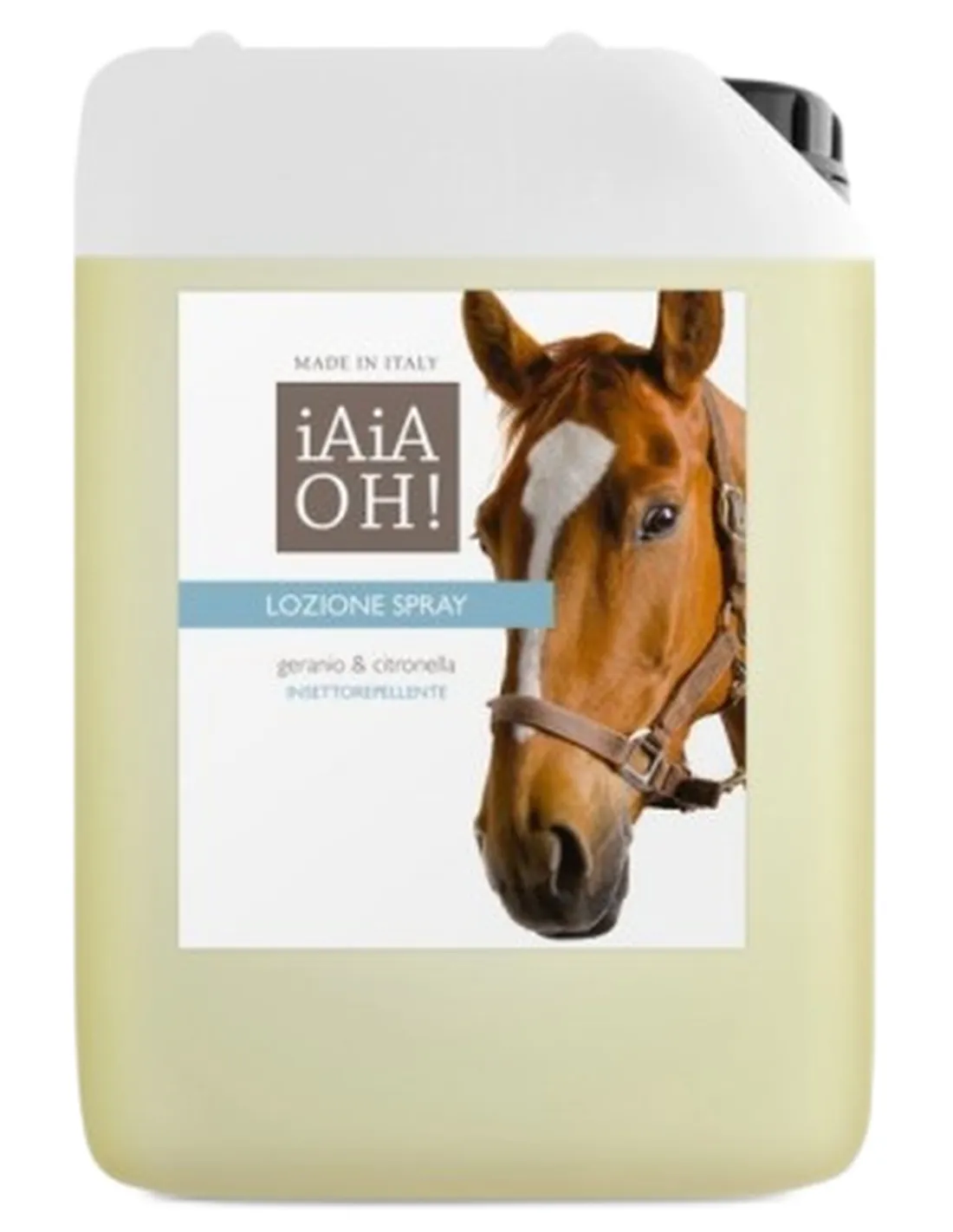 Ricarica Lozione repellente 5 lt Iaiaoh! Cavallo  