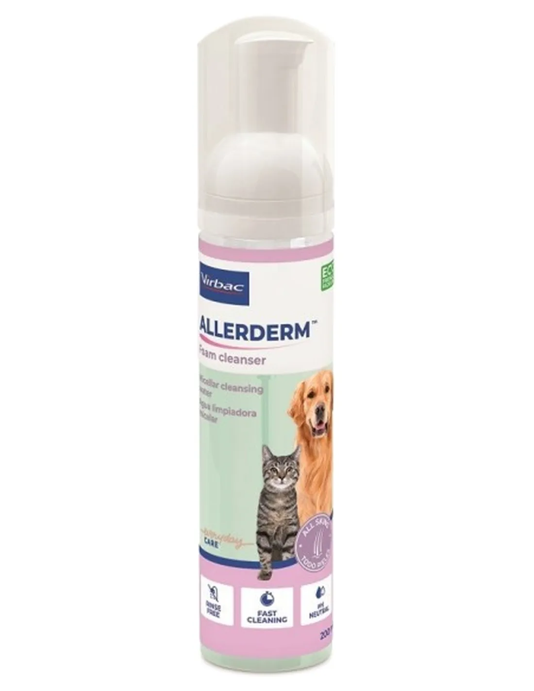 Allerderm Foam Cleanser 200 ml  