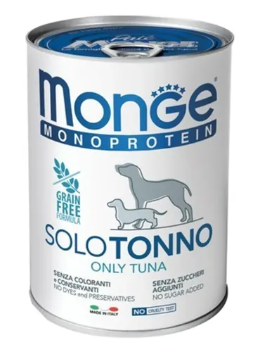 Monge cane monoproteico tonno 400 g  