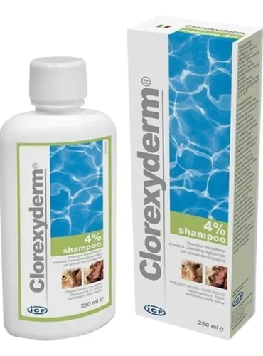 Clorexyderm Shampoo 4% 250 ml  